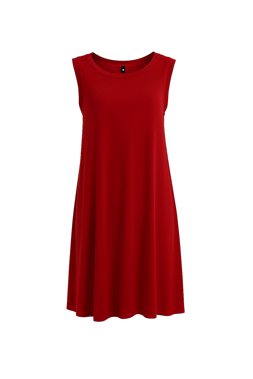 Keyhole Dress · Red