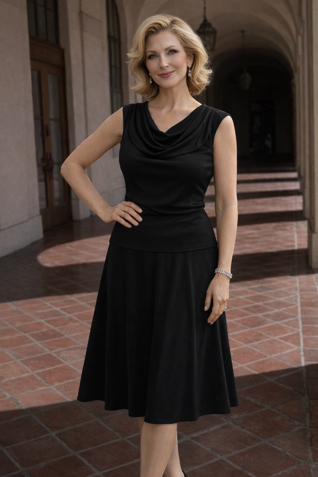 Swing Skirt · Black