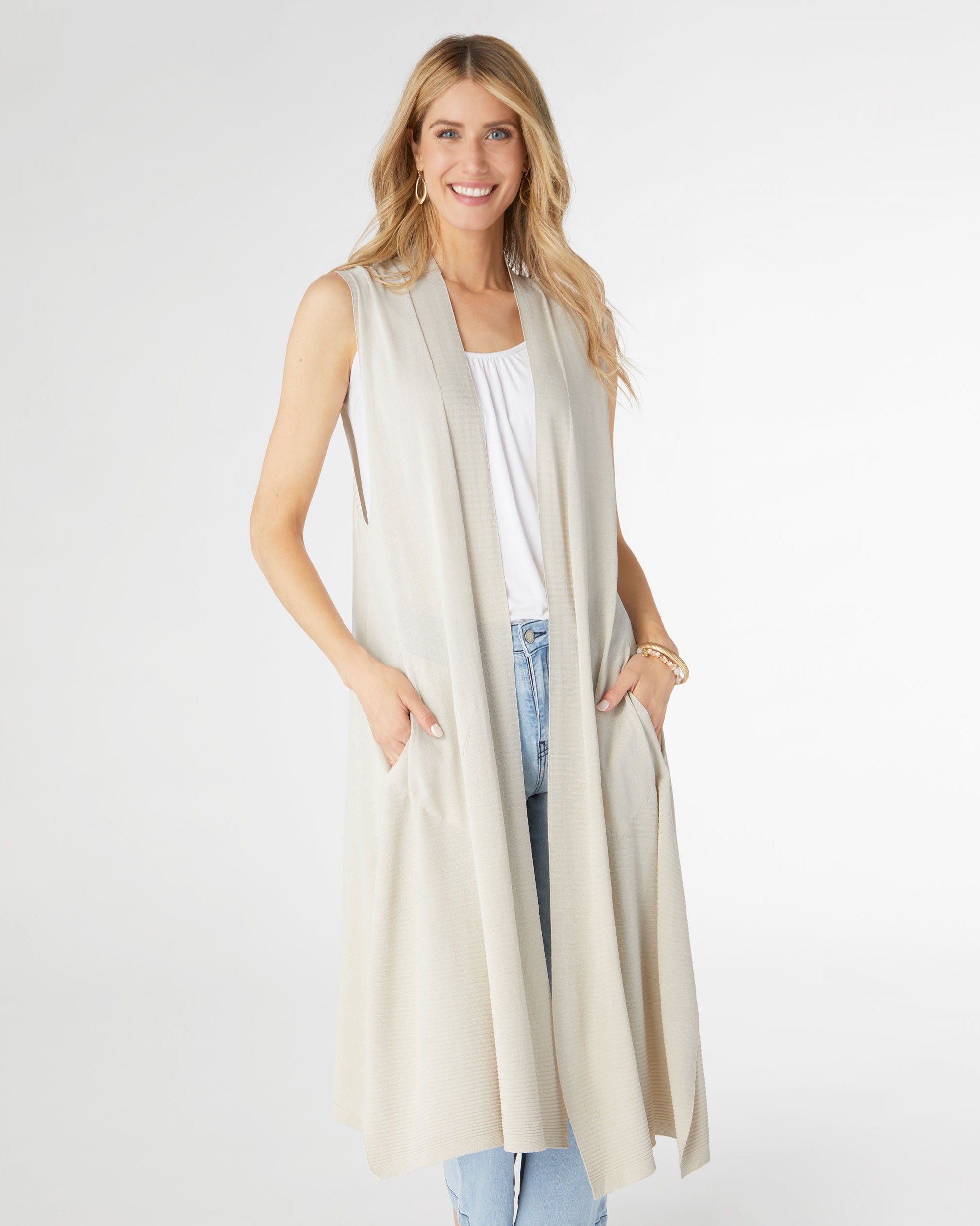 Airy Knit Vest