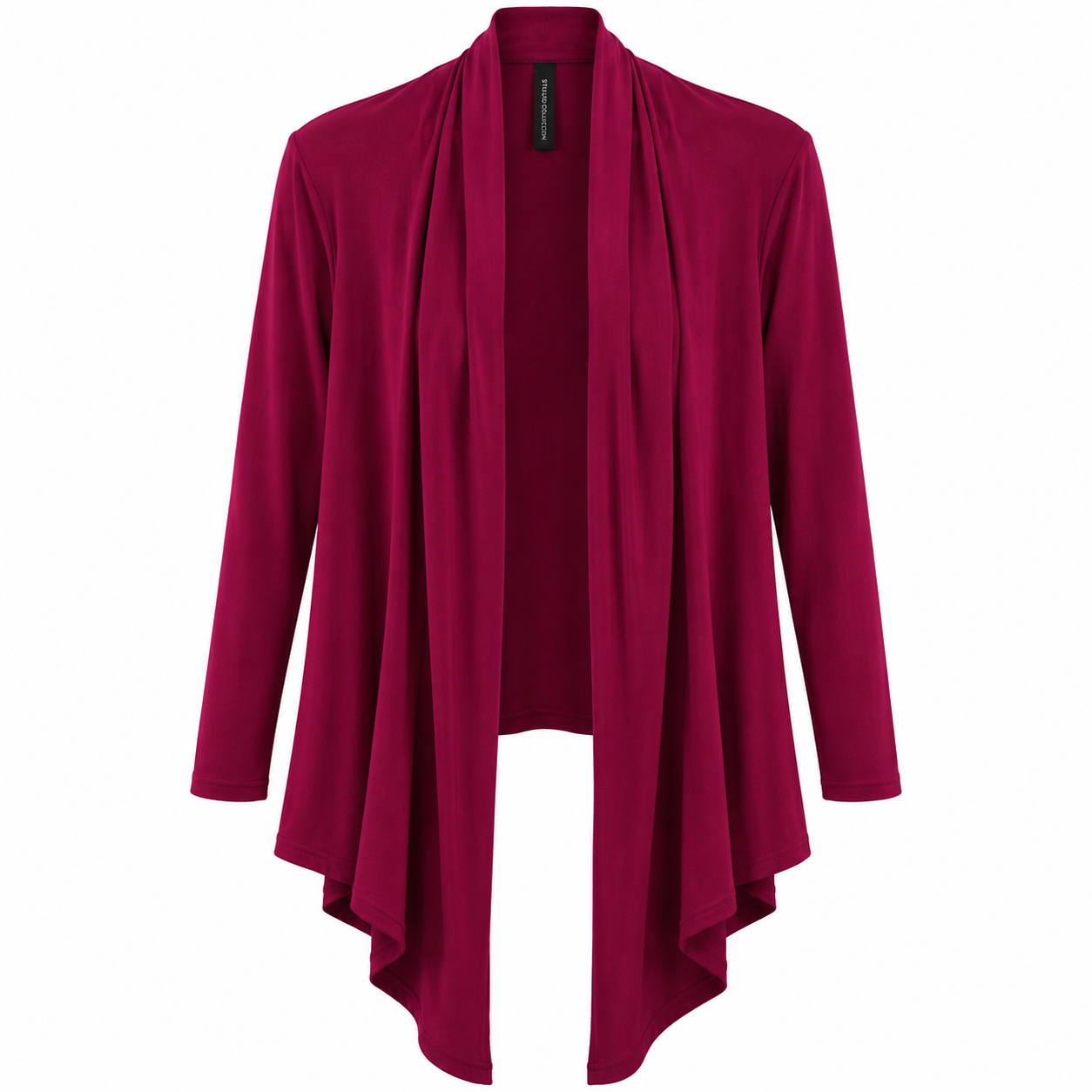 Wrap Cardigan · Deep Rose