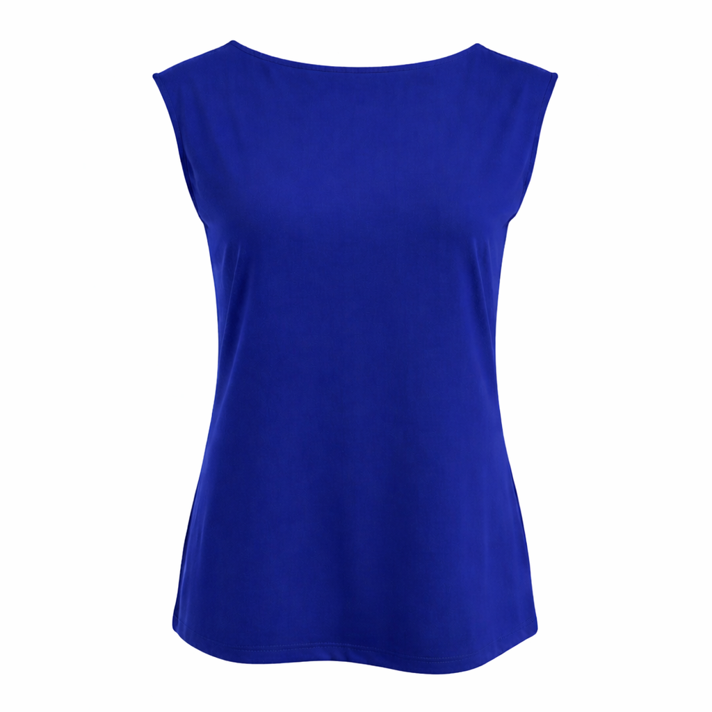 Turnaround Top · Cobalt Blue