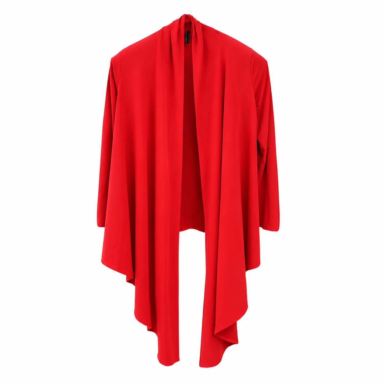 Wrap Cardigan · Tomato Red