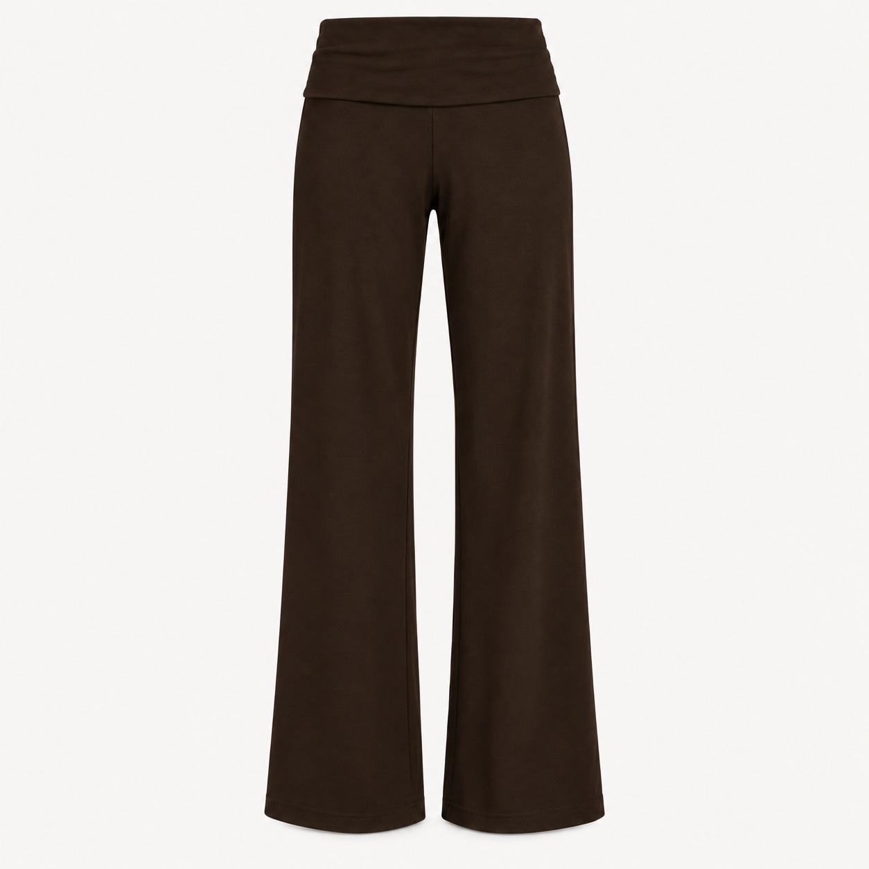 Roll Waist Pant · Java Brown