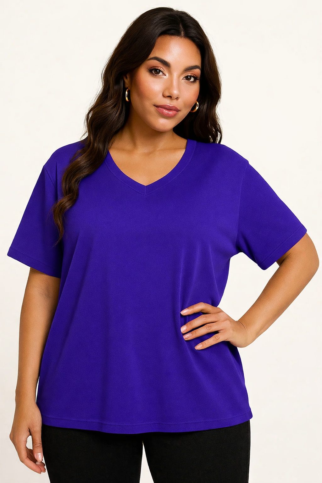 V Neck Tee