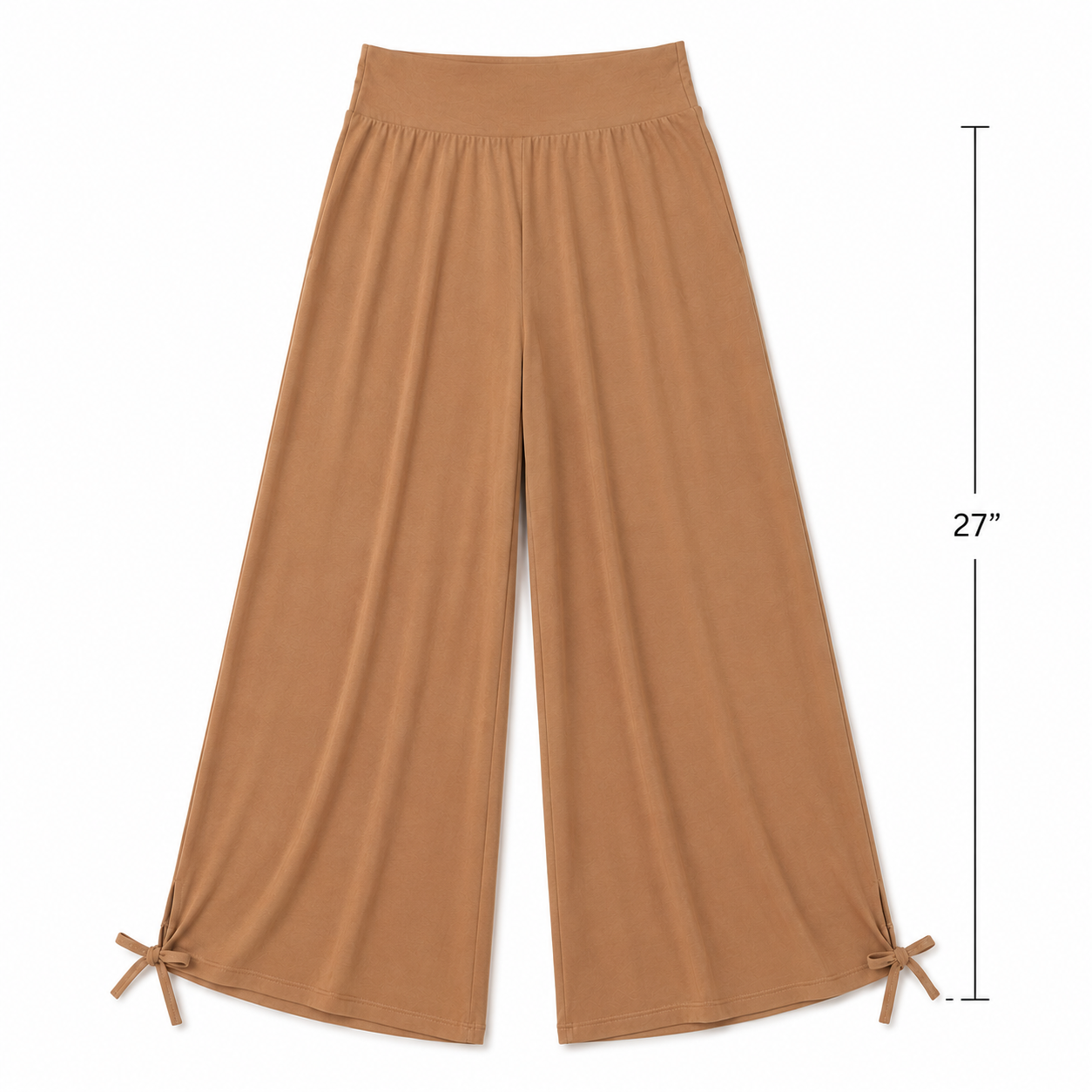 Traveler Wide Leg/Tie Bottom Pant