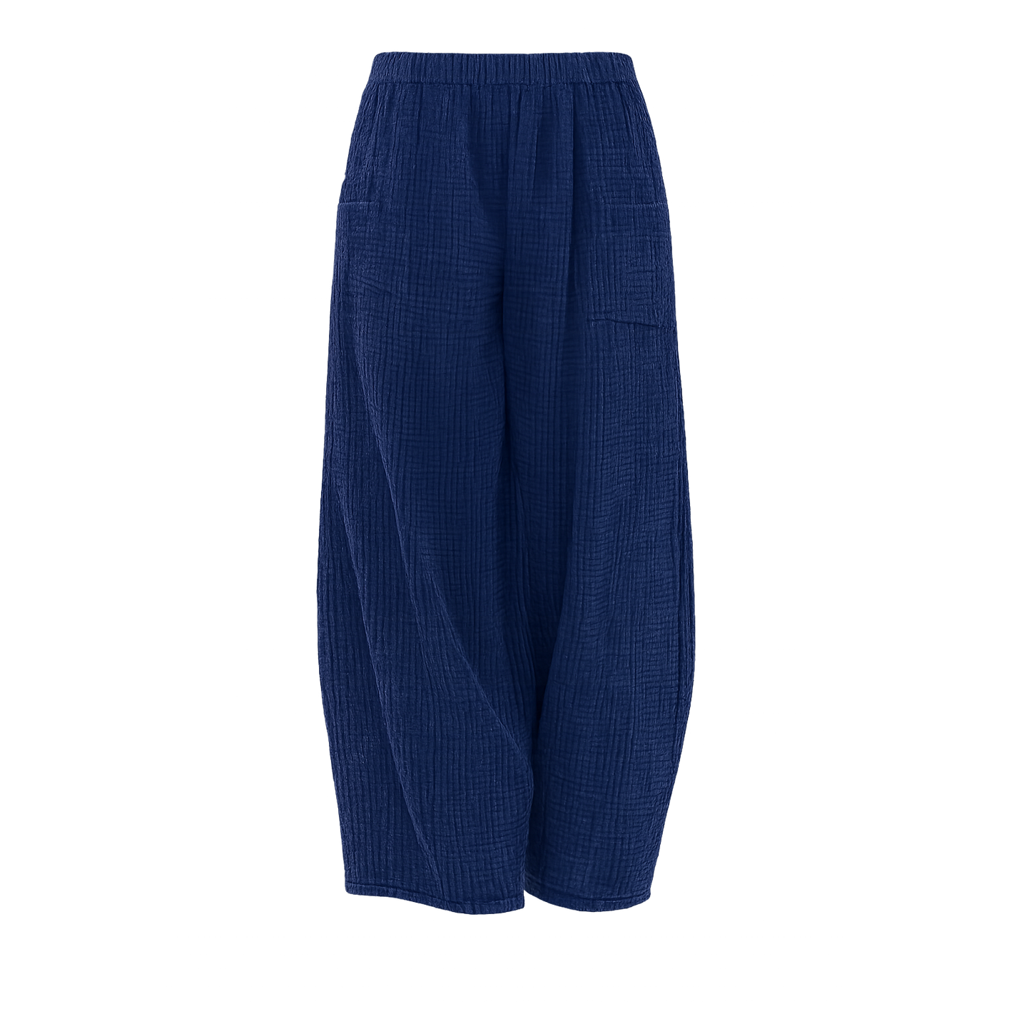 Bubble Gauze Lantern Pant
