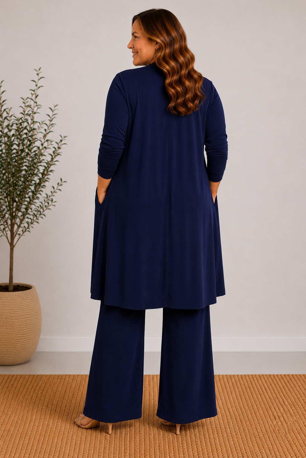 Dressy Duster · Navy