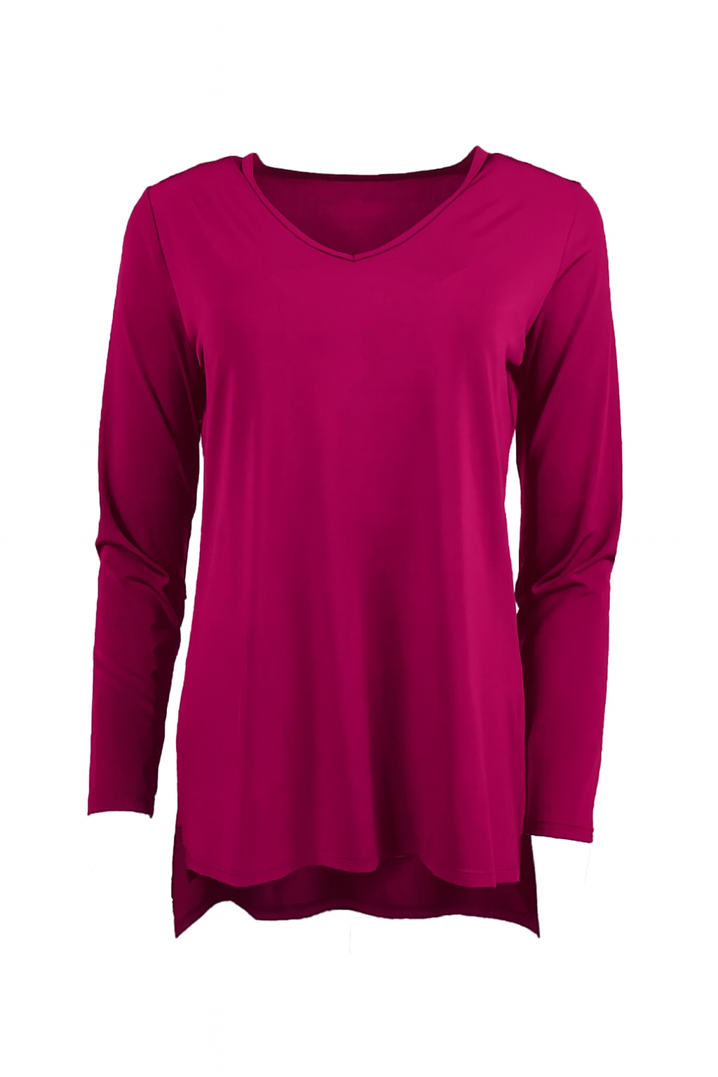 HiLo Tunic · Deep Rose