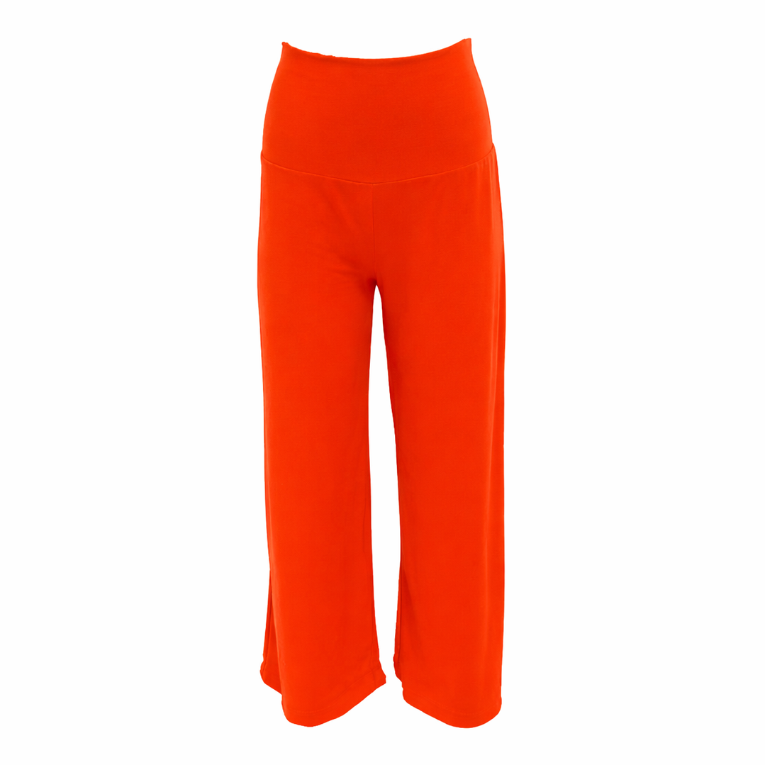 Roll Waist Pant · Orange