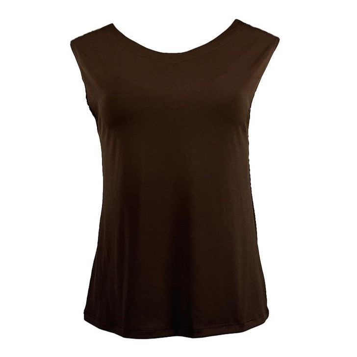 Turnaround Top · Java Brown