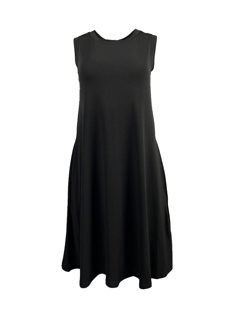 Keyhole Dress · Black