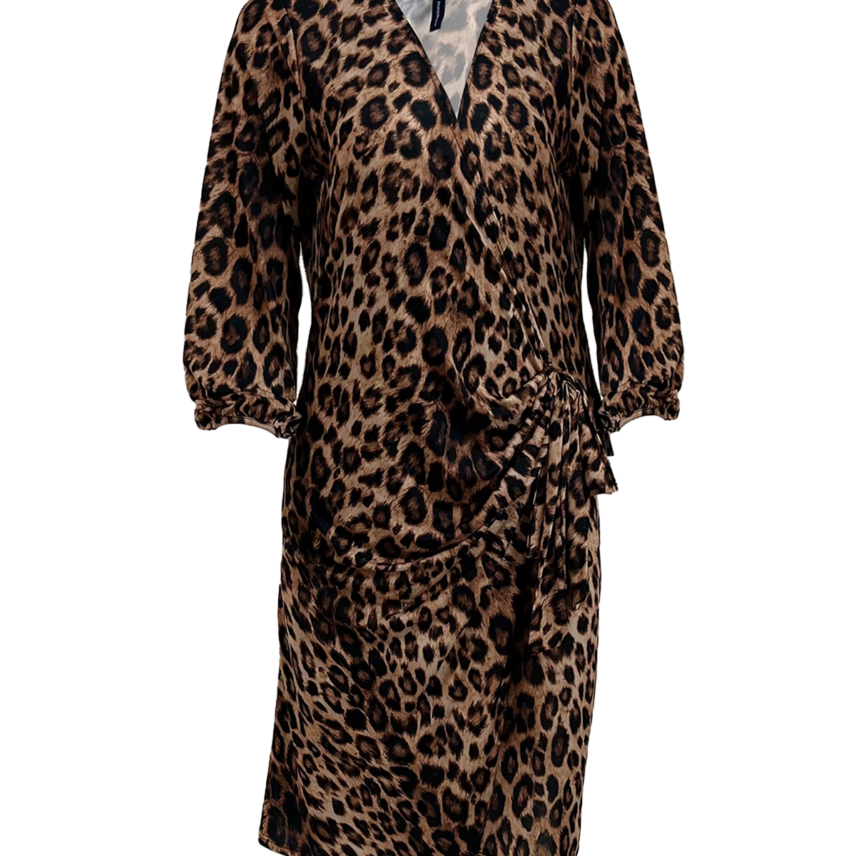 Wrap Dress · Classic Leopard