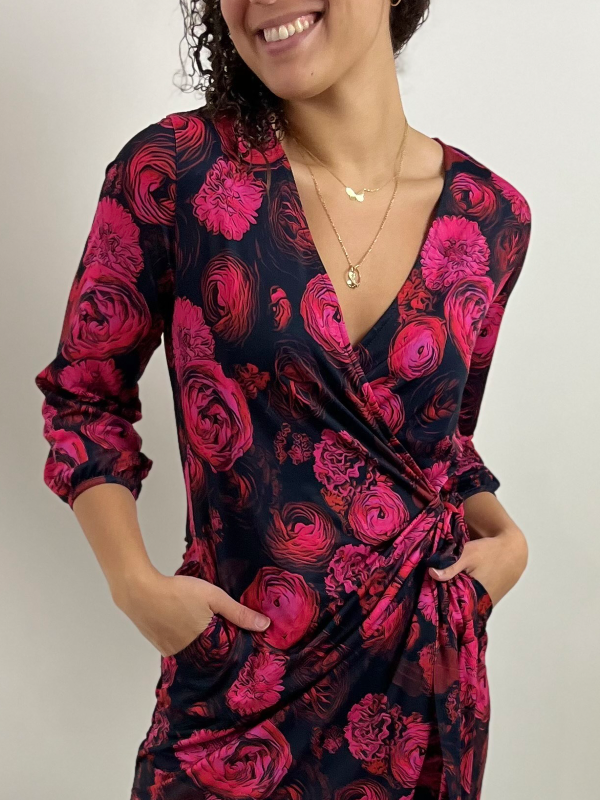 Wrap Dress · Timeless Rose