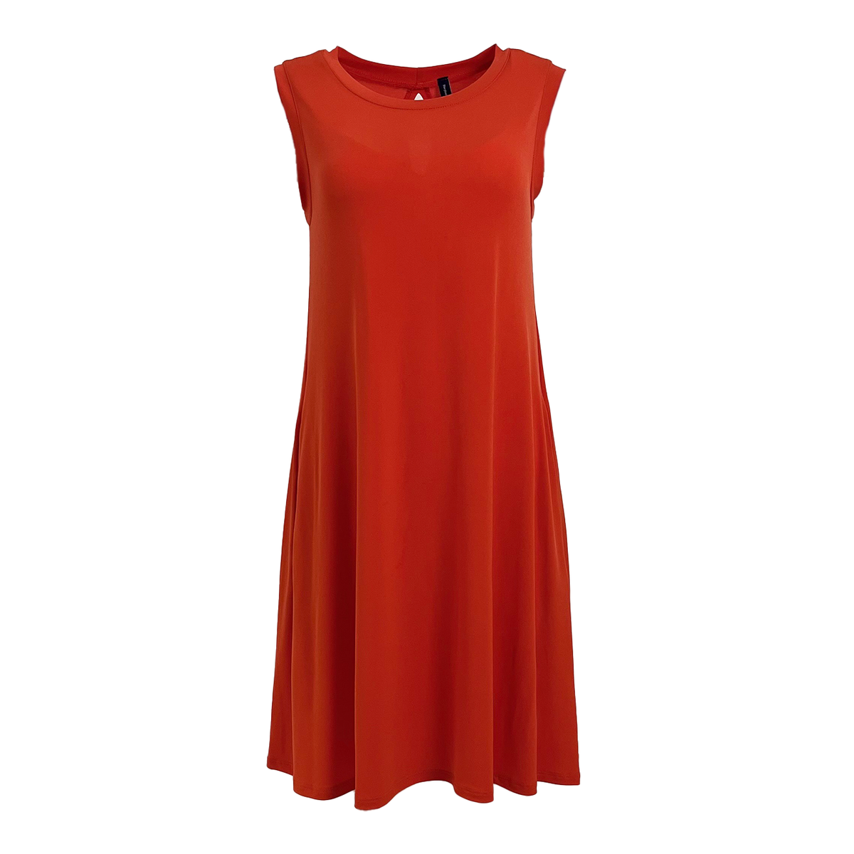 Keyhole Dress · Seville Orange