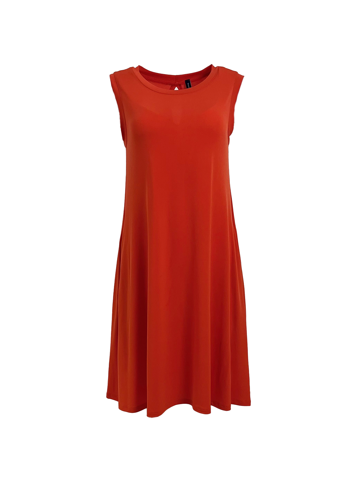 Keyhole Dress · Seville Orange