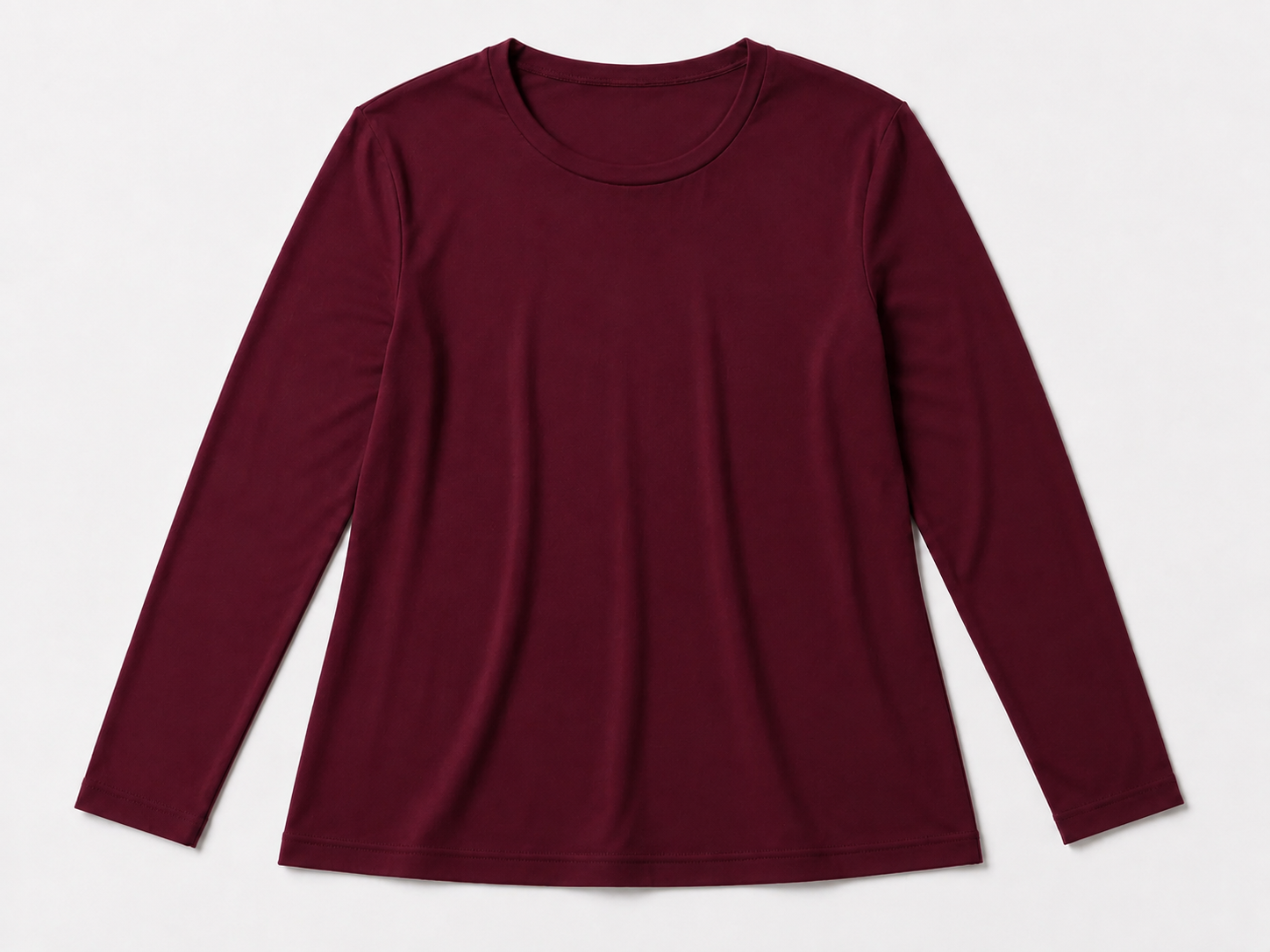Crew Neck Tunic · Sangria
