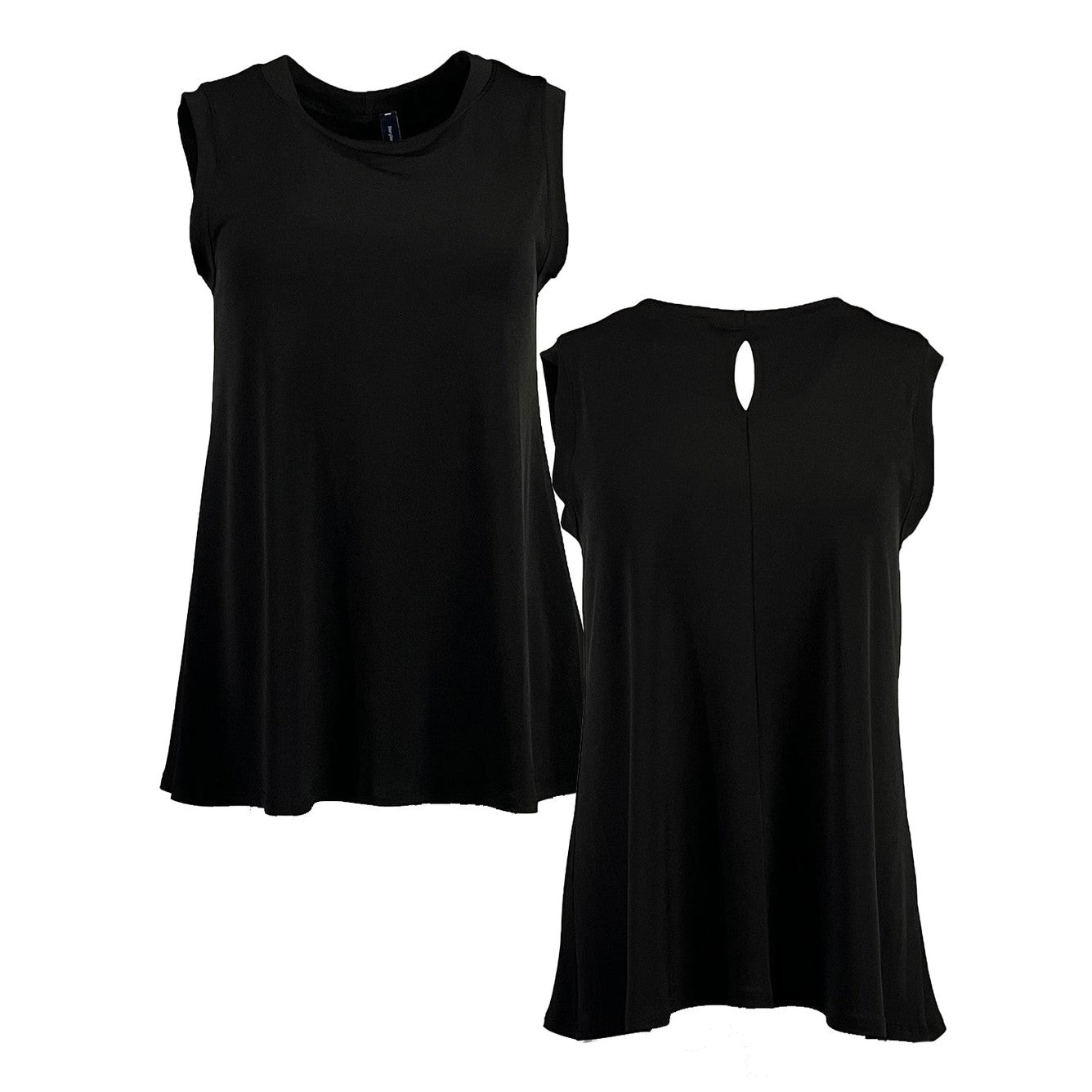 Keyhole Top · Black