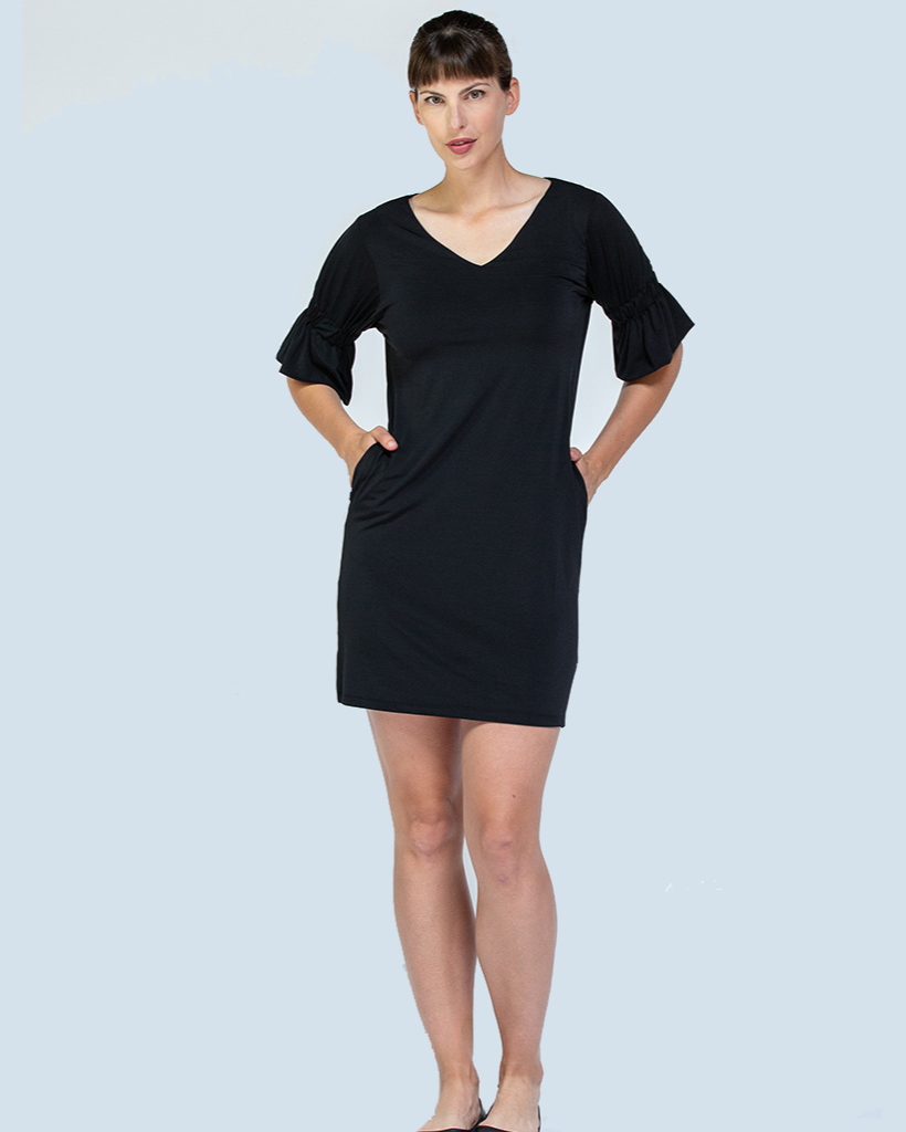 Tunic Dress · Black