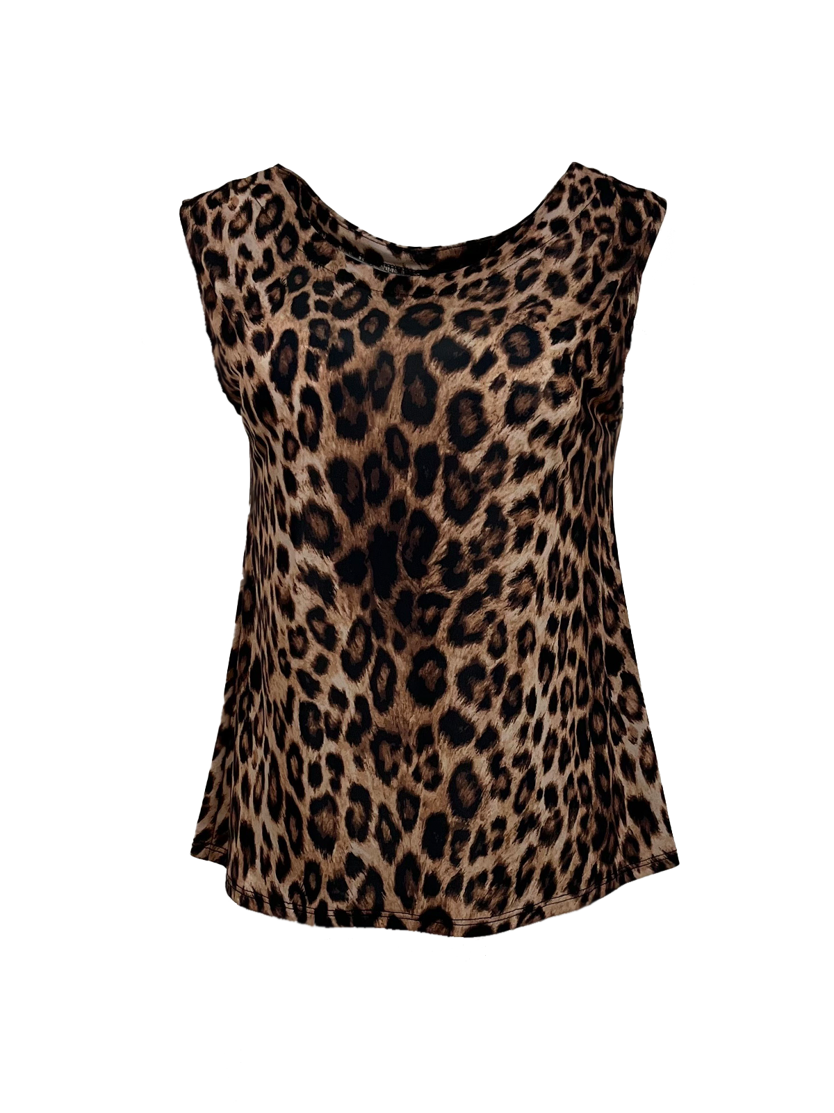 Turnaround Top · Classic Leopard