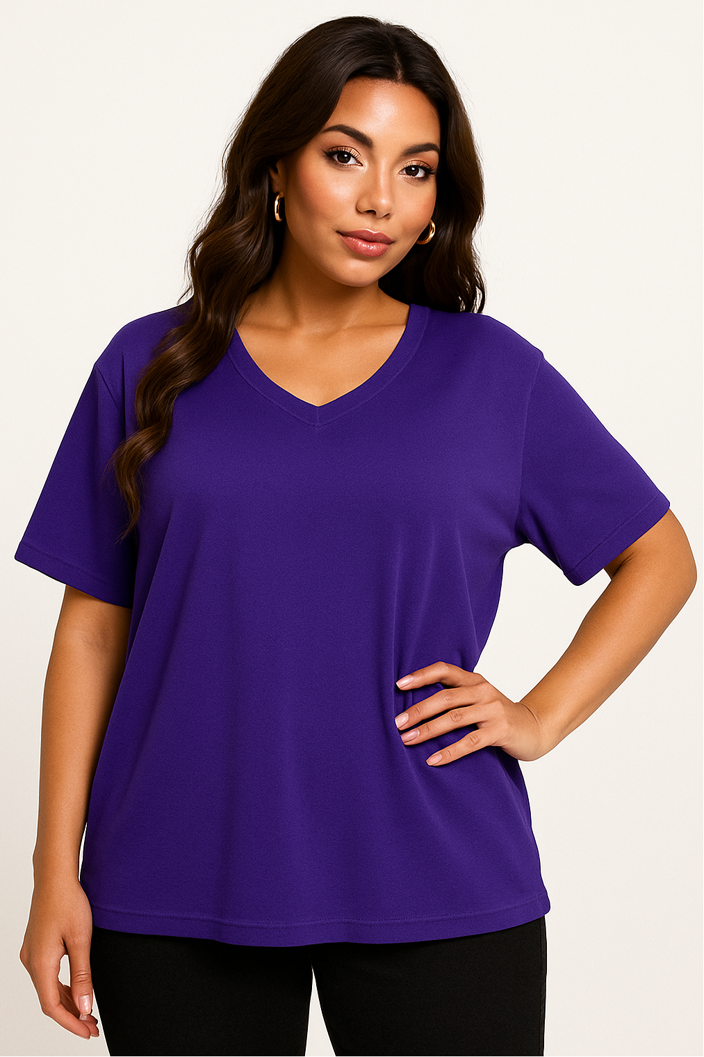 V Neck Tee
